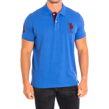 Oblačila Moški Polo majice kratki rokavi U.S Polo Assn. 64779-137 Modra