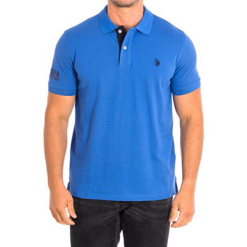 Oblačila Moški Polo majice kratki rokavi U.S Polo Assn. 64783-137 Modra