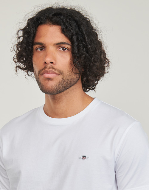 Gant REG SHIELD SS T-SHIRT Bela