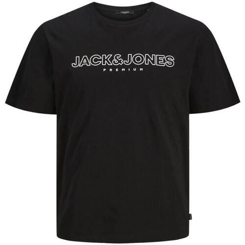 Oblačila Moški Majice s kratkimi rokavi Jack & Jones  Črna