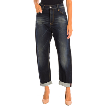 Oblačila Ženske Jeans flare Le Temps des Cerises JFCOCW527-BLEU Modra