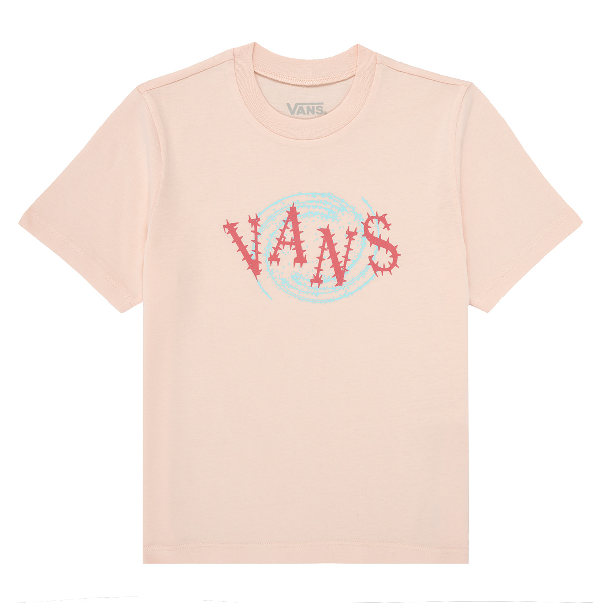 Oblačila Deklice Majice s kratkimi rokavi Vans INTO THE VOID BFF Rožnata