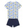 Oblačila Otroci Pižame & Spalne srajce Petit Bateau A0ABD X2 Modra / Rumena