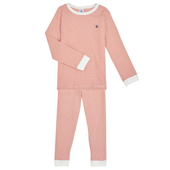 Oblačila Otroci Pižame & Spalne srajce Petit Bateau MAMOU Rdeča