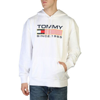 Oblačila Moški Puloverji Tommy Hilfiger - dm0dm15009 Bela
