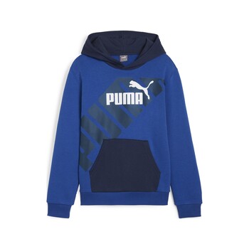 Oblačila Dečki Puloverji Puma PUMA POWER GRAPHIC HOODIE TR B Modra
