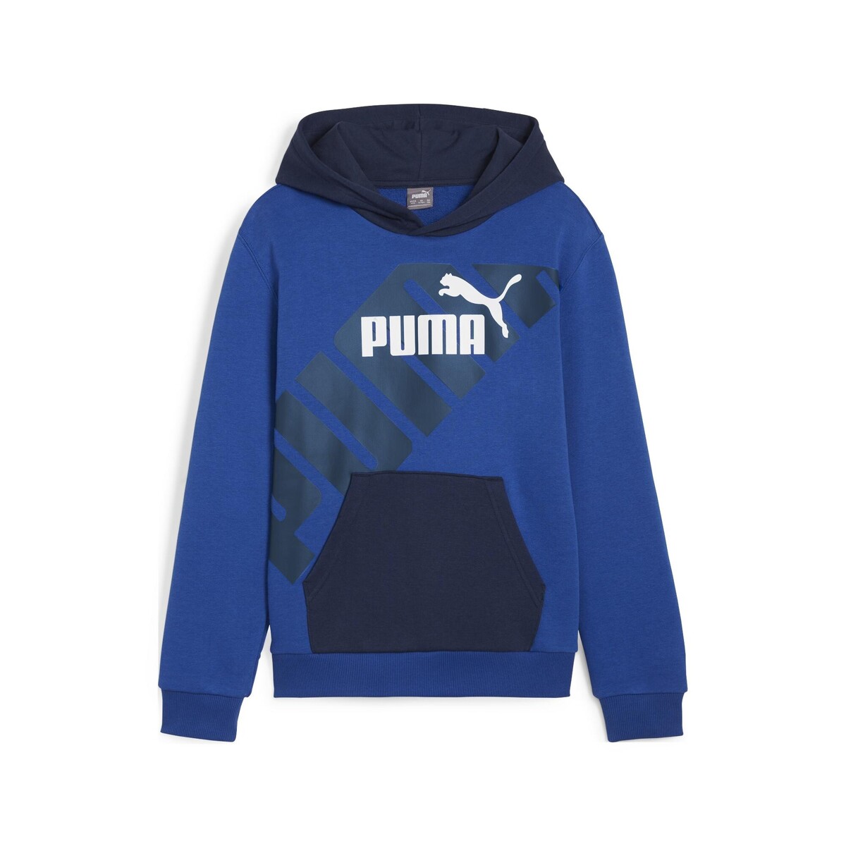 Oblačila Dečki Puloverji Puma PUMA POWER GRAPHIC HOODIE TR B Modra