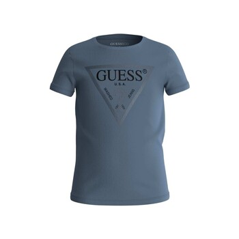 Oblačila Deklice Majice s kratkimi rokavi Guess J73I56 Modra