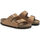 Čevlji  Moški Japonke Birkenstock arizona 1025006 pecan Kostanjeva