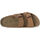 Čevlji  Moški Japonke Birkenstock arizona 1025006 pecan Kostanjeva
