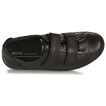 Ecco Soft 2.0 Black Feather with Black Sole Črna