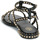 Čevlji  Ženske Sandali & Odprti čevlji Ash PRECIOUS Črna / Zlata