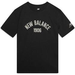 Oblačila Moški Majice s kratkimi rokavi New Balance  Siva