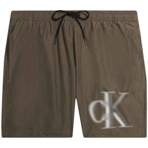 Oblačila Moški Kratke hlače & Bermuda Calvin Klein Jeans km0km00800-gxh brown Kostanjeva