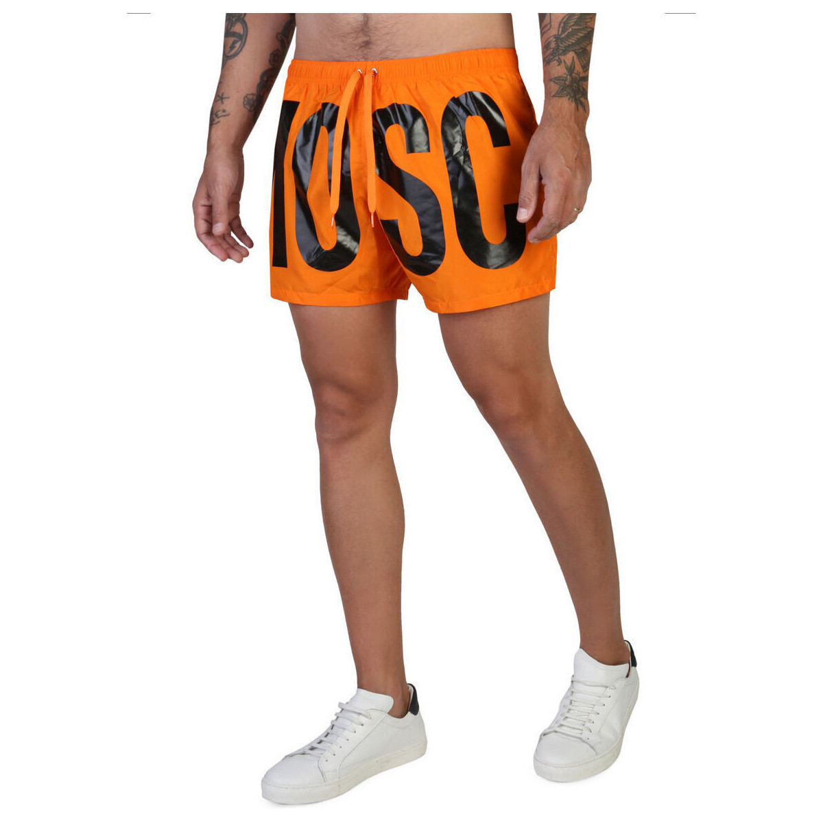 Oblačila Moški Kratke hlače & Bermuda Moschino A4285-9301 A0035 Orange Oranžna