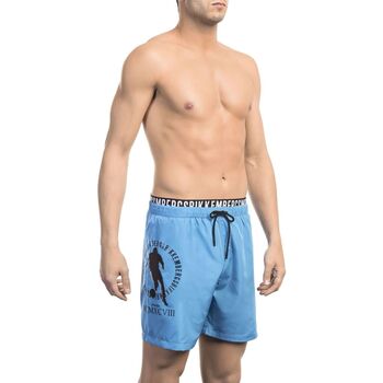 Oblačila Moški Kratke hlače & Bermuda Bikkembergs - bkk1mbm07 Modra