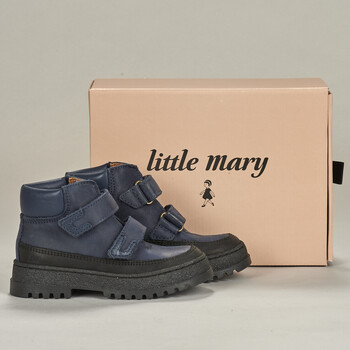 Čevlji  Dečki Polškornji Little Mary JAKE Modra