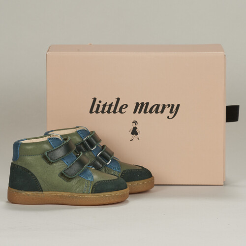 Čevlji  Dečki Visoke superge Little Mary LEIO Zelena