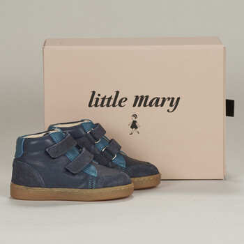 Čevlji  Dečki Visoke superge Little Mary LEIO Modra