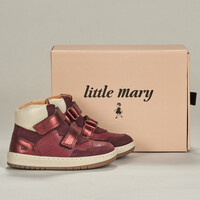 Čevlji  Deklice Visoke superge Little Mary  Rdeča