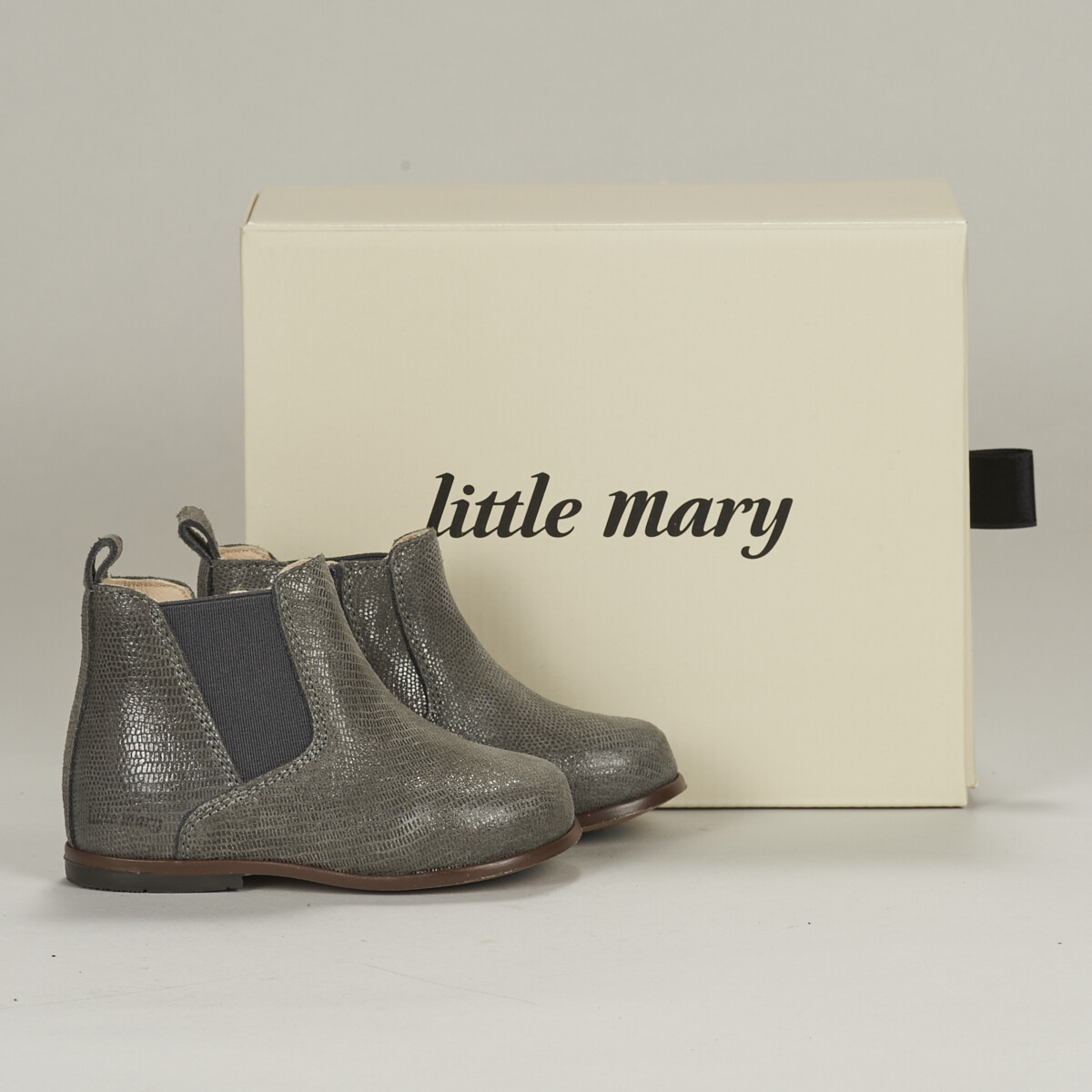 Čevlji  Deklice Gležnjarji Little Mary  Črna