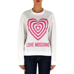 Oblačila Ženske Puloverji Love Moschino W6306 56 E2246 Bela