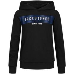 Oblačila Dečki Puloverji Jack & Jones  Črna