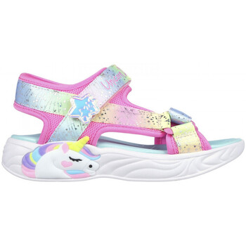 Čevlji  Otroci Sandali & Odprti čevlji Skechers Unicorn dreams sandal - majes Večbarvna