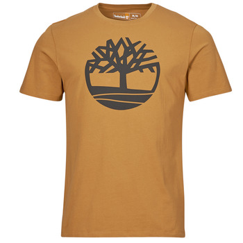 Timberland Tree Logo Short Sleeve Tee Rumena