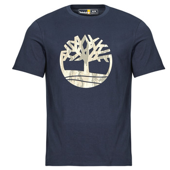 Timberland Camo Tree Logo Short Sleeve Tee         