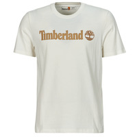 Oblačila Moški Majice s kratkimi rokavi Timberland Linear Logo Short Sleeve Tee Bela