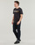 Oblačila Moški Majice s kratkimi rokavi Timberland Linear Logo Short Sleeve Tee Črna