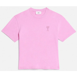 Oblačila Moški Majice & Polo majice Ami Paris T SHIRT UTS004.726 Rožnata