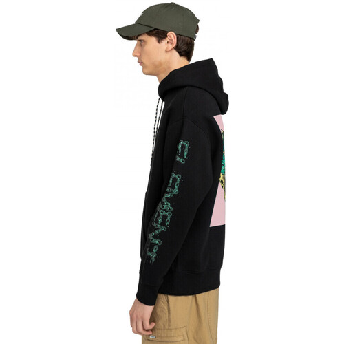 Element Hirotton leopard hood Črna