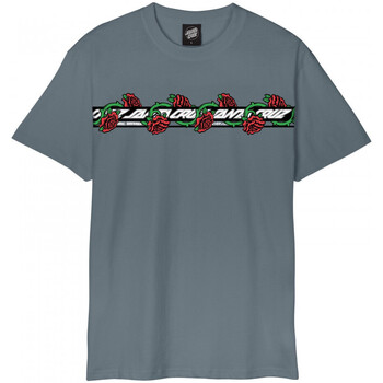Oblačila Moški Majice & Polo majice Santa Cruz Dressen roses ever-slick Siva