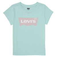 Oblačila Deklice Majice s kratkimi rokavi Levi's BATWING TEE Modra / Pastel / Rožnata / Pastel