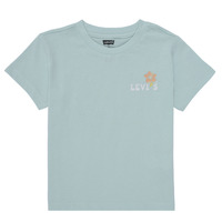 Oblačila Deklice Majice s kratkimi rokavi Levi's OCEAN BEACH SS TEE Modra / Pastel / Oranžna / Pastel