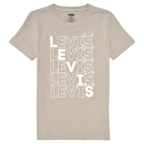 Oblačila Dečki Majice s kratkimi rokavi Levi's LEVI'S LOUD TEE Bež