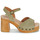 Čevlji  Ženske Sandali & Odprti čevlji MTNG 53903 Kaki