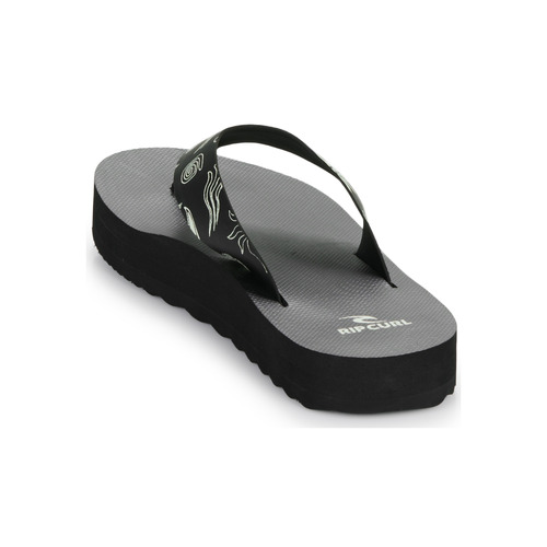 Rip Curl HOLIDAY PLATFORM OPEN TOE Črna