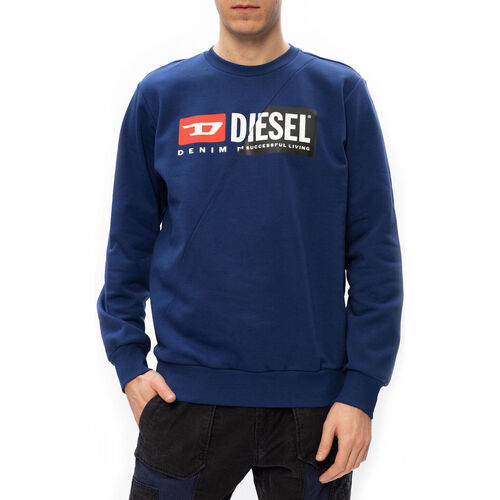 Oblačila Moški Puloverji Diesel s-girk-cuty a00349 0iajh 8mg blue Modra