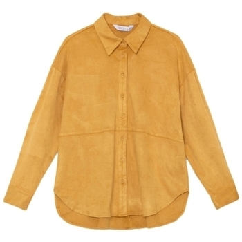 Oblačila Ženske Topi & Bluze Compania Fantastica COMPAÑIA FANTÁSTICA Shirt 11058 - Yellow Rumena