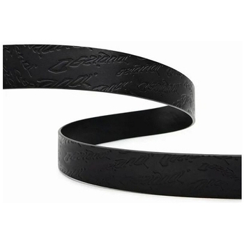 Desigual BELT_LOGO ONDAS Črna