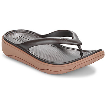 Čevlji  Ženske Japonke FitFlop Relieff Metallic Recovery Toe-Post Sandals Bronasta