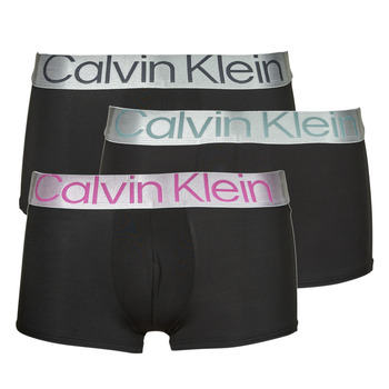 Spodnje perilo Moški Boksarice Calvin Klein Jeans LOW RISE TRUNK X3 Črna / Črna / Črna