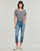 Oblačila Ženske Jeans straight Freeman T.Porter SALOME SDM Modra