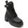 Čevlji  Ženske Mestni škornji    Leindia 83814 Črna