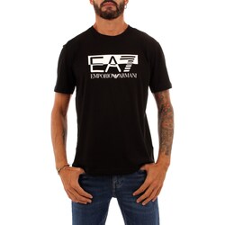 Oblačila Moški Majice s kratkimi rokavi Emporio Armani EA7 6RPT81 Črna