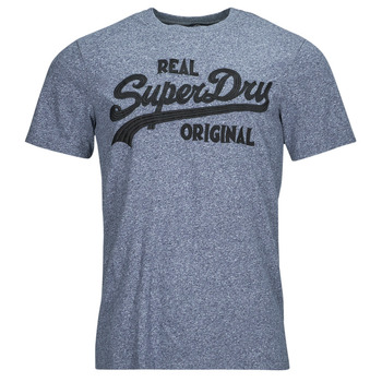 Oblačila Moški Majice s kratkimi rokavi Superdry EMBROIDERED VL T SHIRT Siva