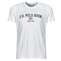 Oblačila Moški Majice s kratkimi rokavi U.S Polo Assn. MICK Bela